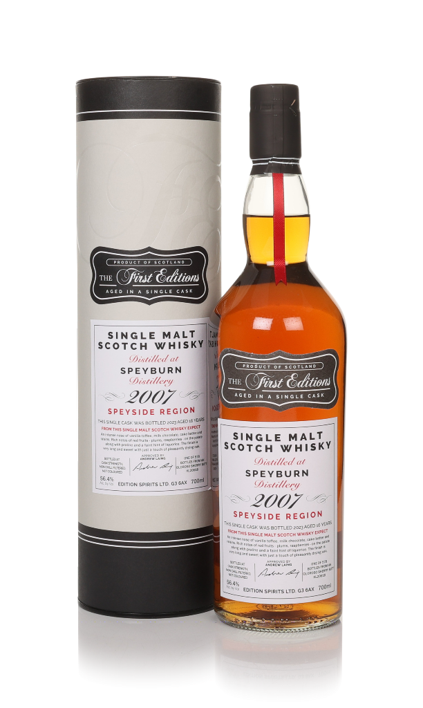 Speyburn 16 Year Old 2007 (cask 20618) - The First Editions (Hunter Laing) 70cl product image