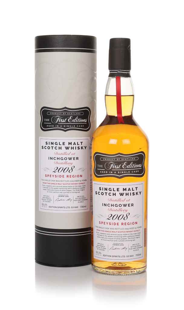 Inchgower 15 Year Old 2008 (cask 20614) - The First Editions (Hunter Laing) 70cl product image