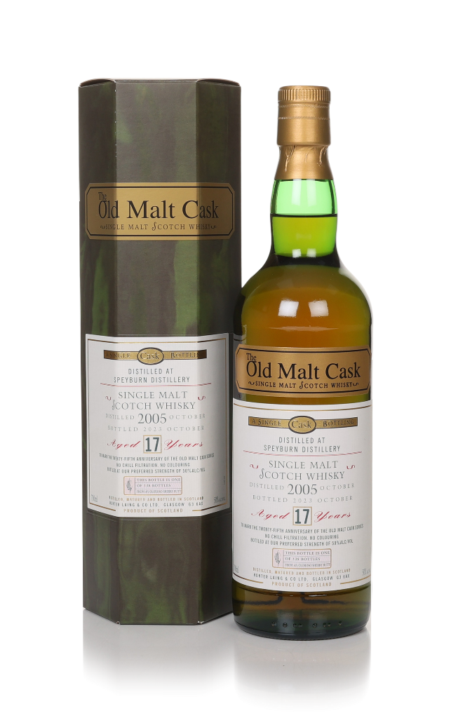 Speyburn 17 Year Old 2005 - Old Malt Cask 25th Anniversary (Hunter Laing) 70cl product image