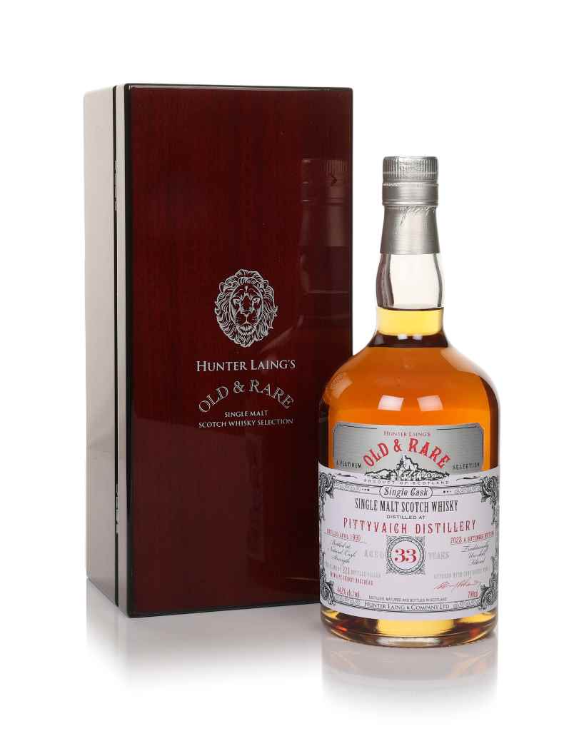 Pittyvaich 33 Year Old 1990 - Old & Rare Platinum (Hunter Laing) 70cl product image