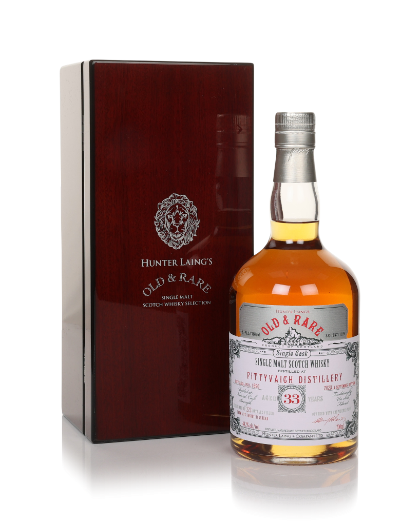 Pittyvaich 33 Year Old 1990 - Old & Rare Platinum (Hunter Laing) 70cl product image