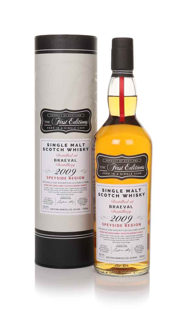 Braeval 14 Year Old 2009 (cask 20609) - The First Editions (Hunter Laing) 70cl product image