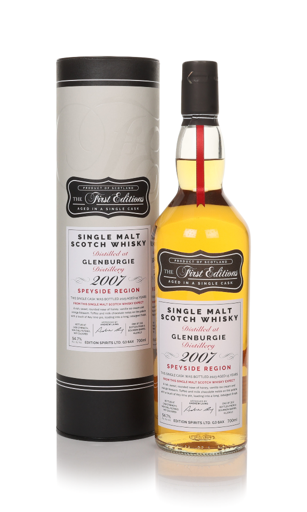Glenburgie 15 Year Old 2007 (cask 20613) - The First Editions (Hunter Laing) 70cl product image