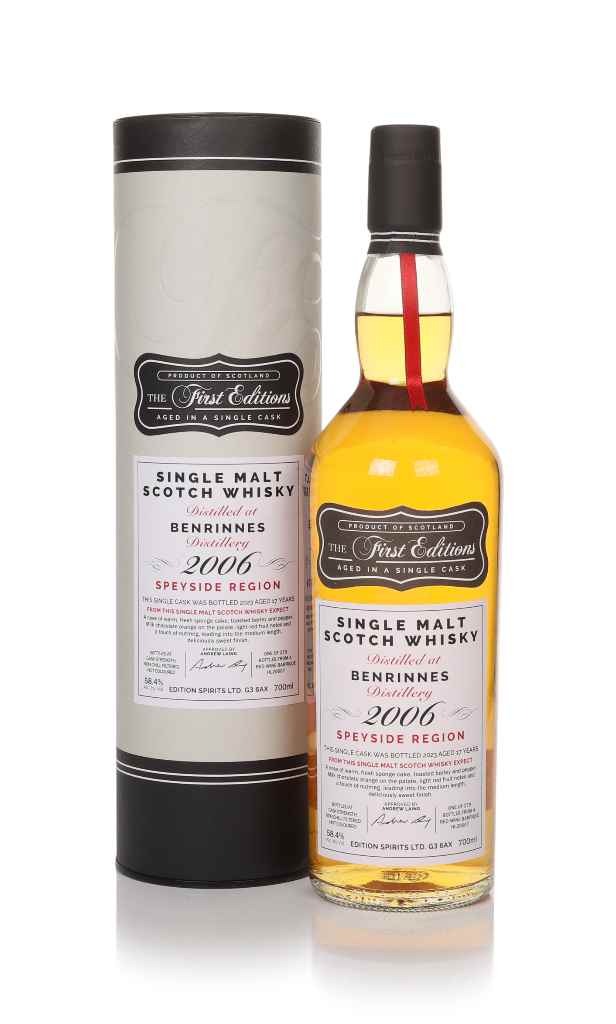 Benrinnes 17 Year Old 2006 (cask 20607) - The First Editions (Hunter Laing) 70cl product image