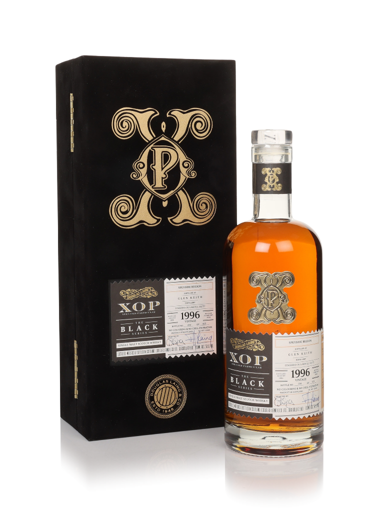 Glen Keith 25 Year Old 1996 (cask 15466) - Xtra Old Particular The Black Series (Douglas Laing) 70cl product image