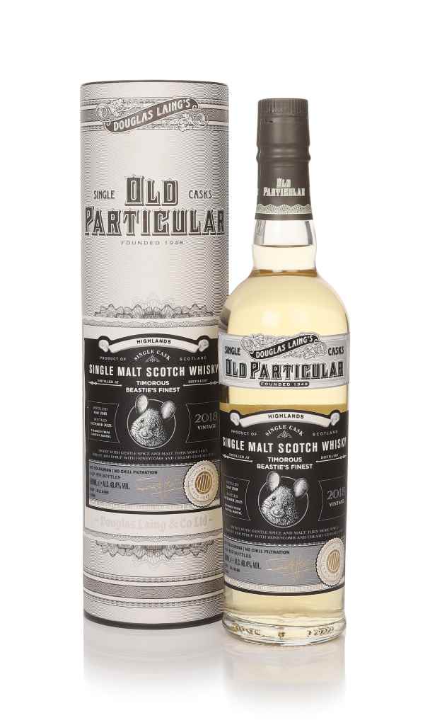 Timorous Beastie's Finest 5 Year Old 2018 (cask 18265) Old Particular (Douglas Laing) 50cl product image