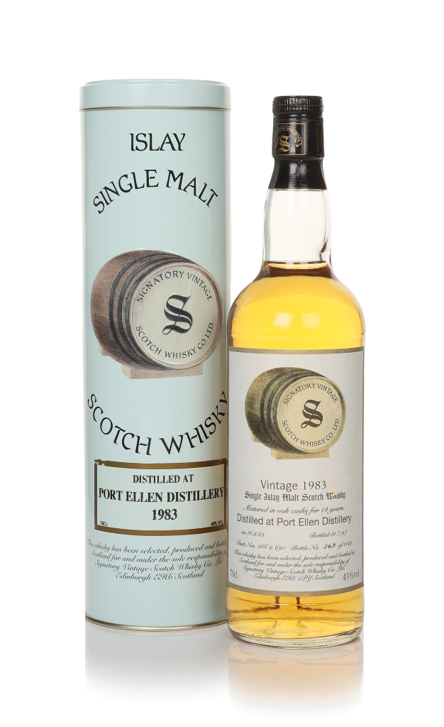 Port Ellen 14 Year Old 1983 (casks 266 & 690) - Signatory Vintage 70cl product image