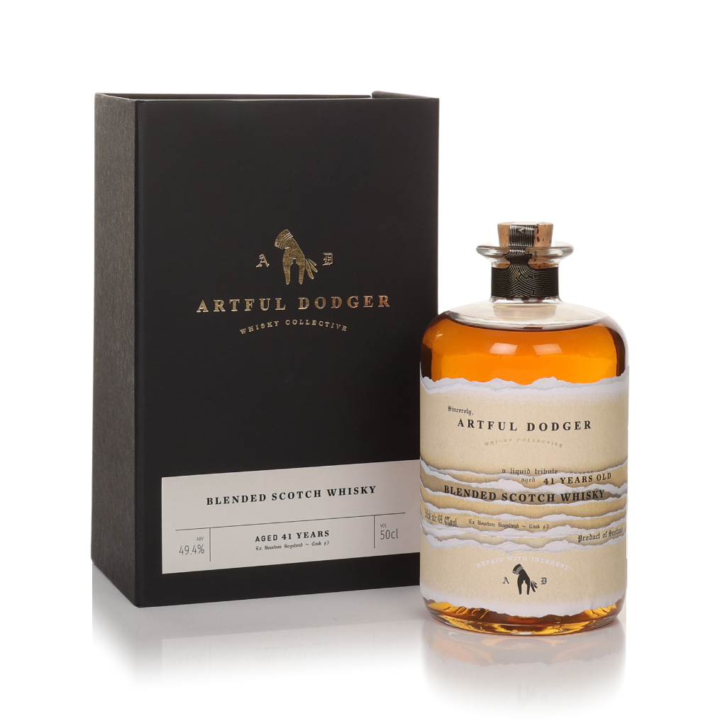 Blended Scotch Whisky 41 Year Old 1978 (cask 3) - The Artful Dodger 50cl product image