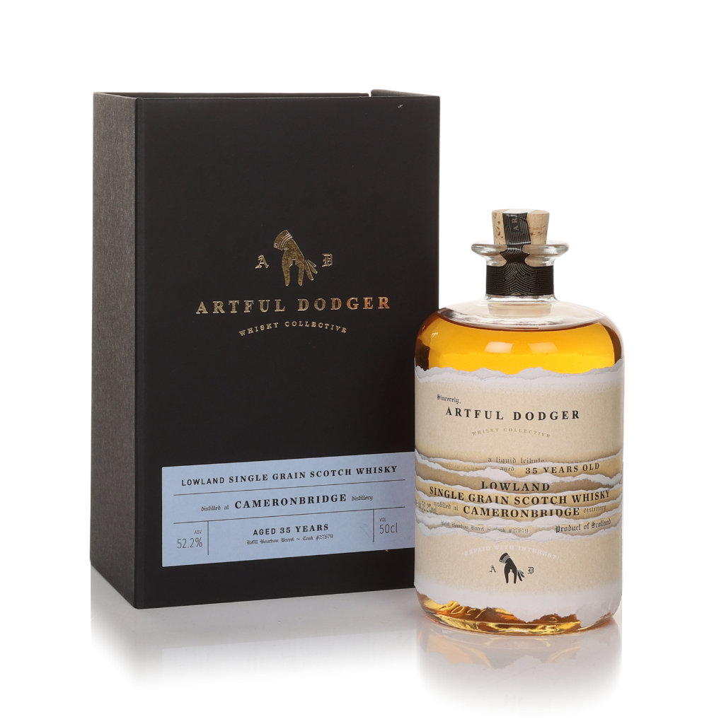 Cameronbridge 35 Years Old 1984 (cask 27679) - The Artful Dodger 50cl product image