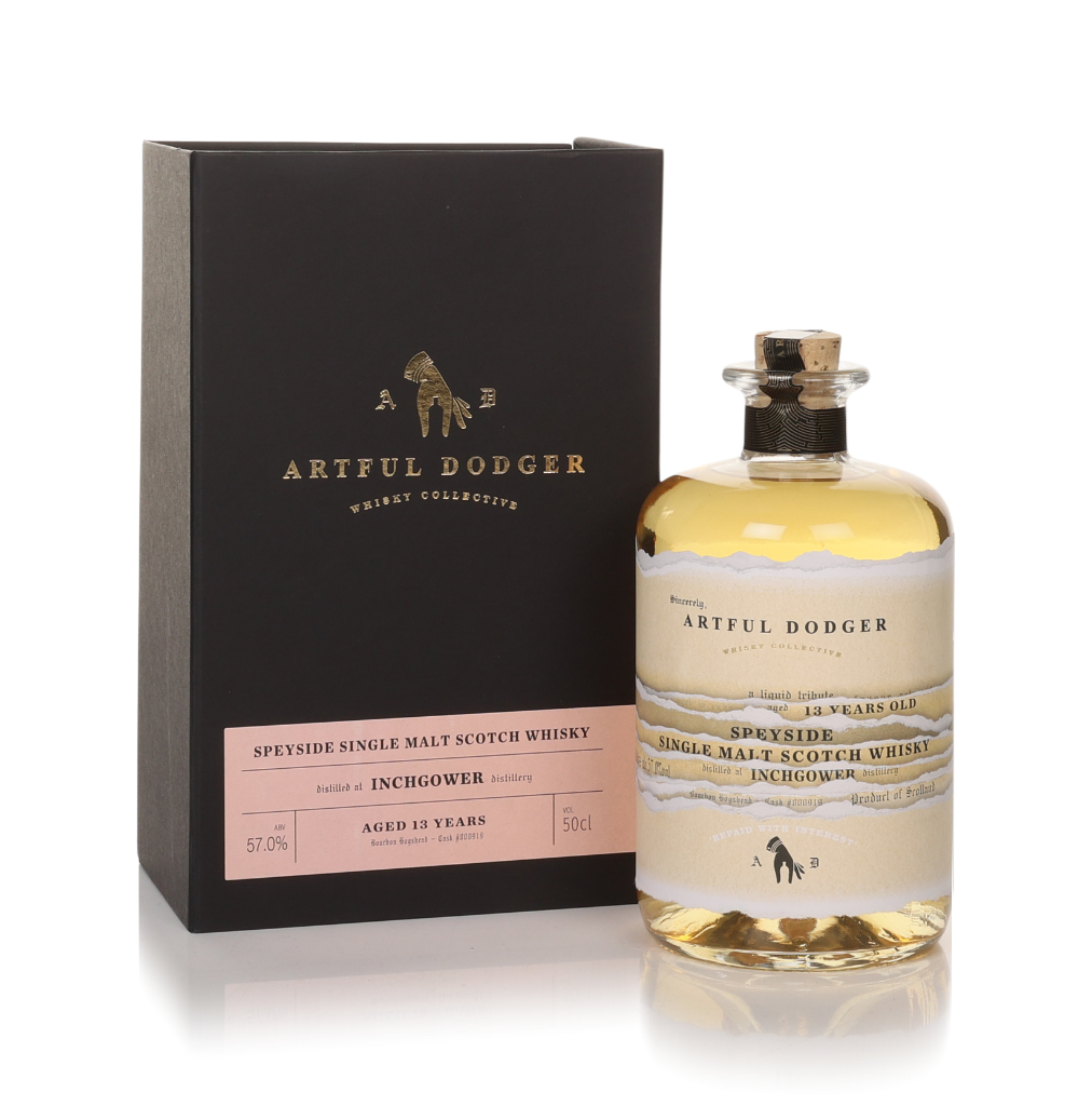 Inchgower 13 Year Old 2007 (cask 800919) - The Artful Dodger 50cl product image