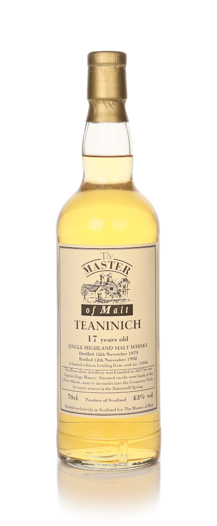 Teaninich 17 Year Old 1975 (cask 13984) (Master of Malt) 70cl product image