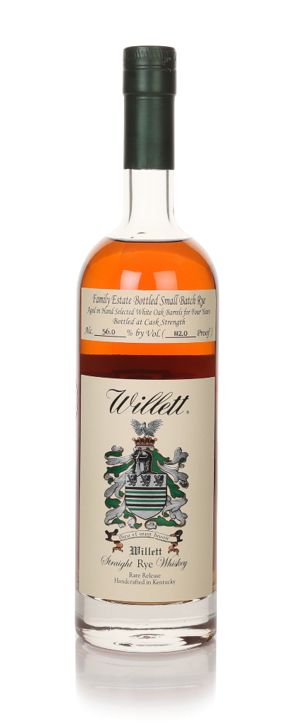 Willett 4 Year Old Family Estate Bottled Rye (56%) 70cl product image