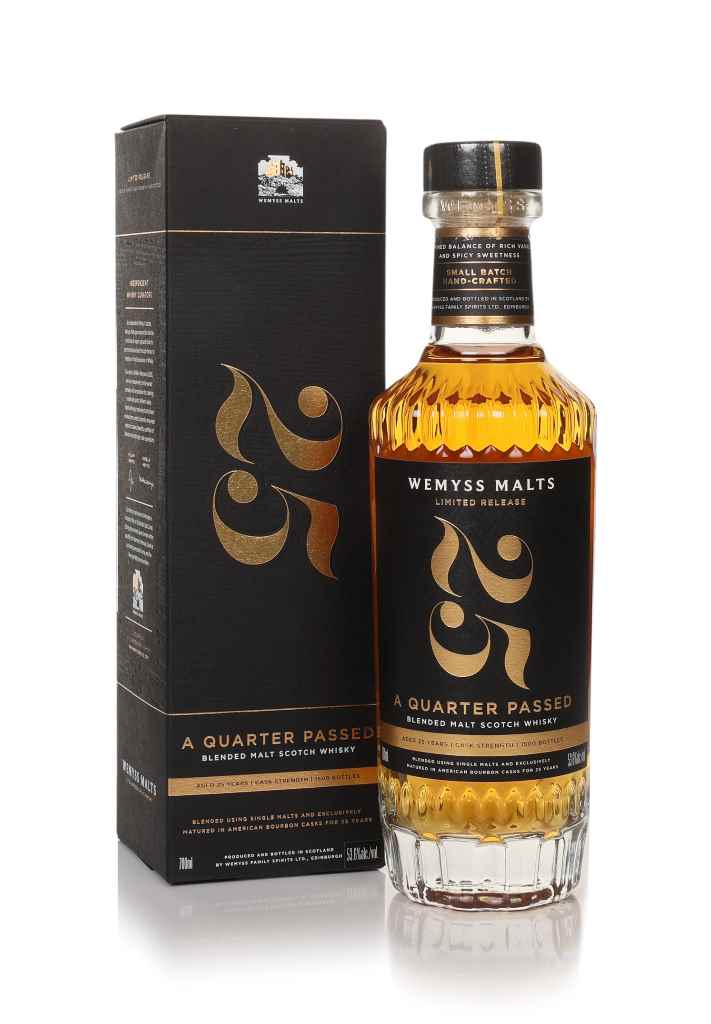 Wemyss Malts 25 Year Old - A Quarter Passed 70cl product image