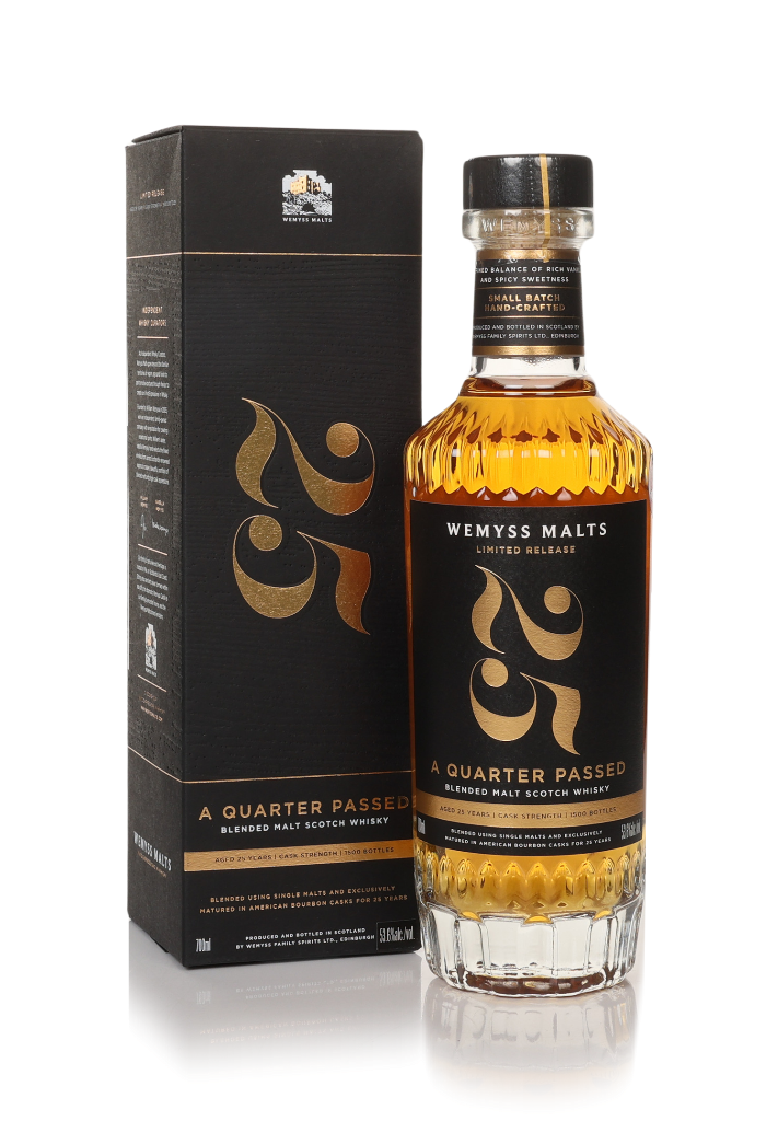 Wemyss Malts 25 Year Old - A Quarter Passed 70cl product image