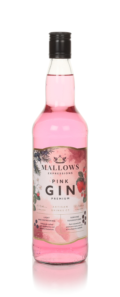 Mallows Expressions Pink Gin 70cl product image