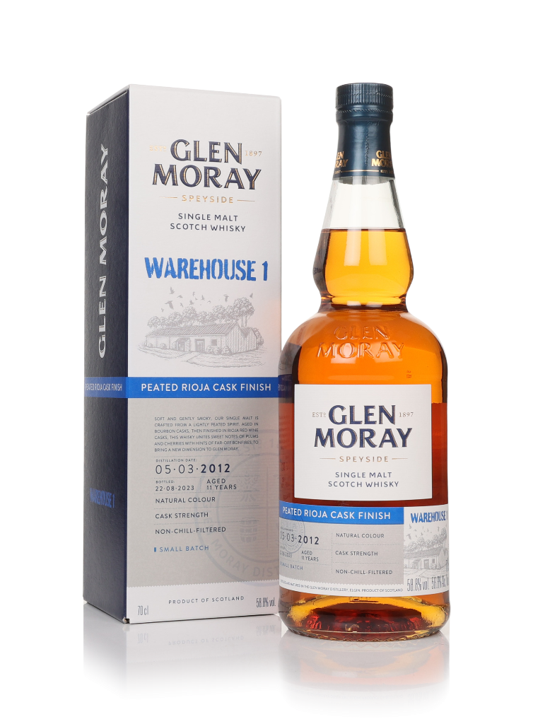 Glen Moray 11 Year Old 2012 Peated Rioja Finish - Warehouse 1 70cl product image