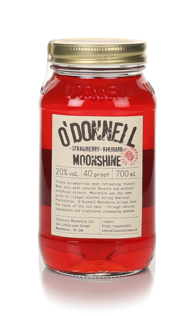 O'Donnell Strawberry & Rhubarb Moonshine 70cl product image