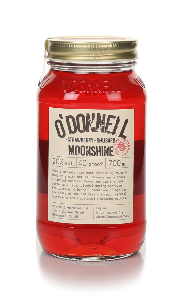 O'Donnell Strawberry & Rhubarb Moonshine 70cl product image