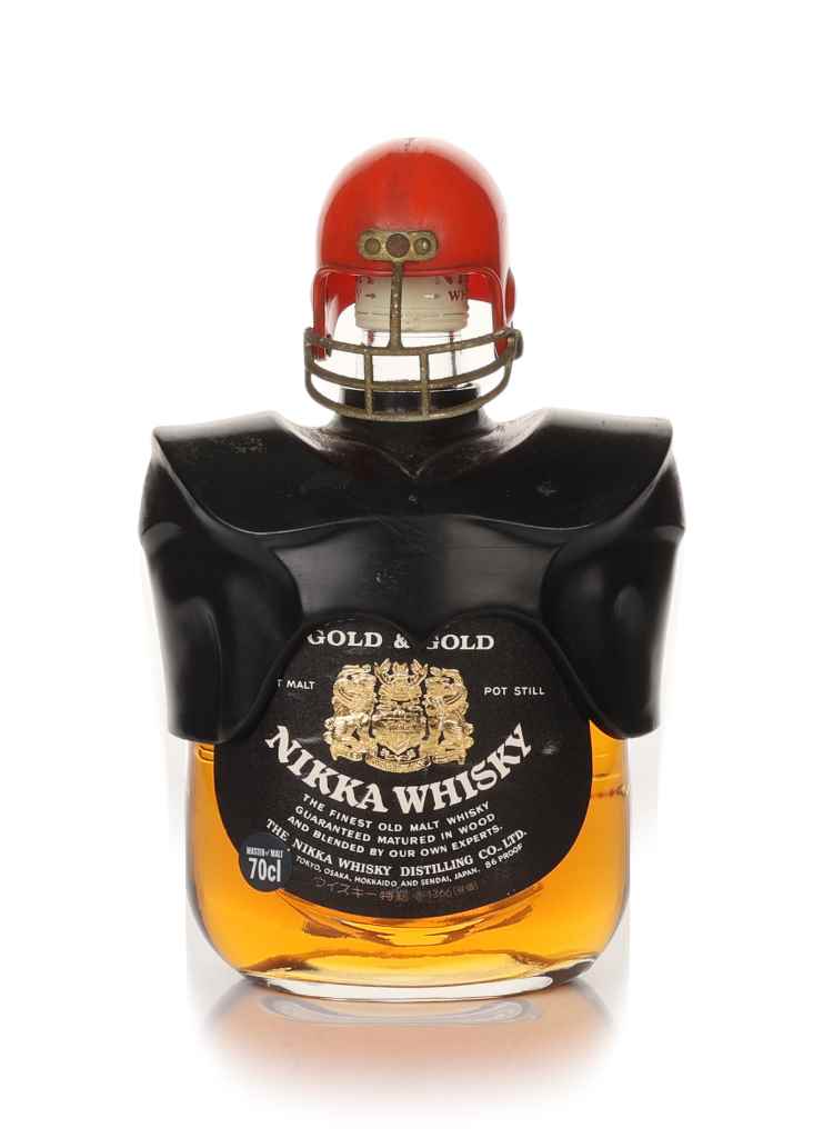 NIKKA WHISKY セット (SUPER & GOLD) Nikka Gold and Gold Samurai (3rd edition) - Whiskay - Rare