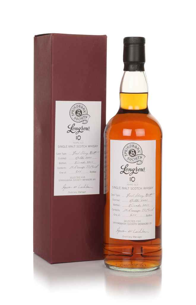 Longrow 10 Year Old 2001 - Springbank Society 70cl product image
