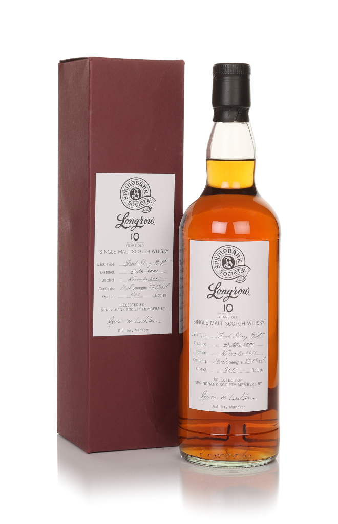 Longrow 10 Year Old 2001 - Springbank Society 70cl product image