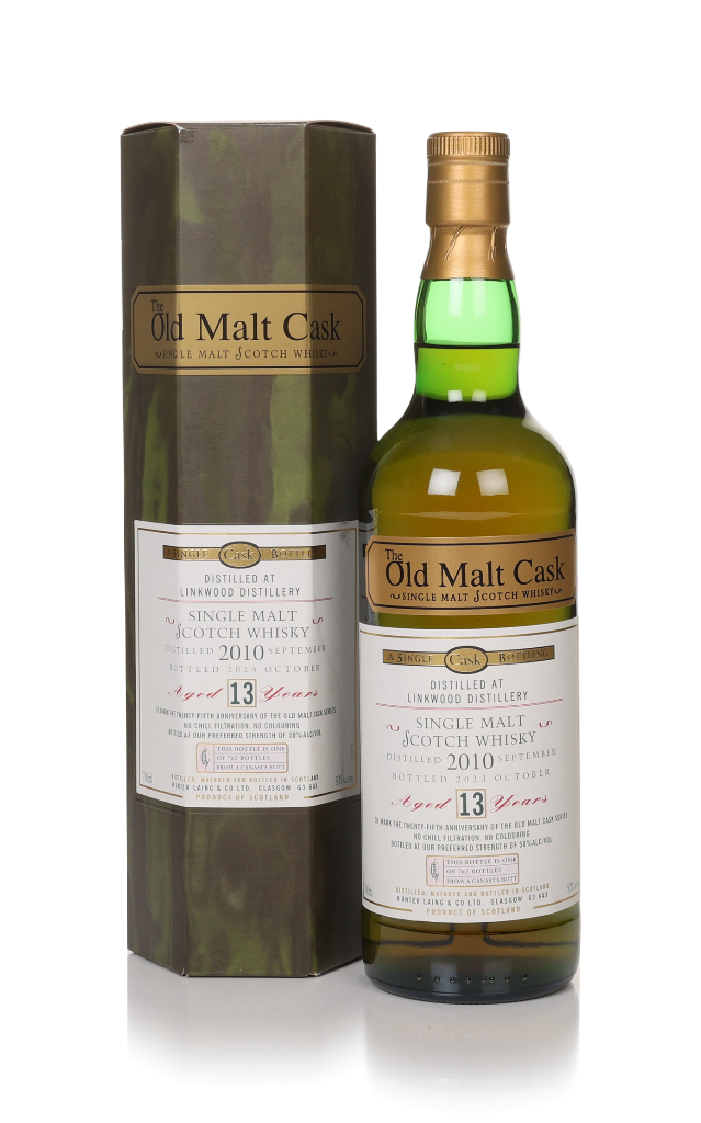 Linkwood 13 Year Old 2010 - Old Malt Cask 25th Anniversary (Hunter Laing) 70cl product image