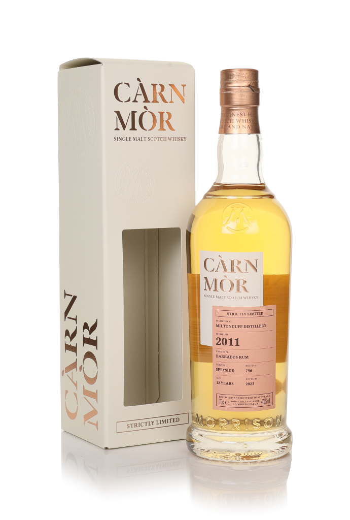 Miltonduff 12 Year Old 2011 - Strictly Limited (Càrn Mòr) 70cl product image
