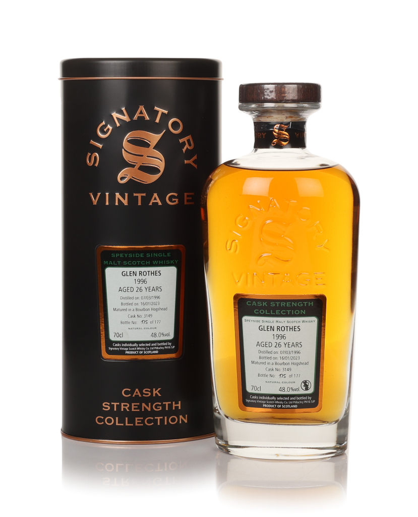 Glenrothes 26 Year Old 1996 (cask 3149) - Cask Strength Collection (Signatory) 70cl product image