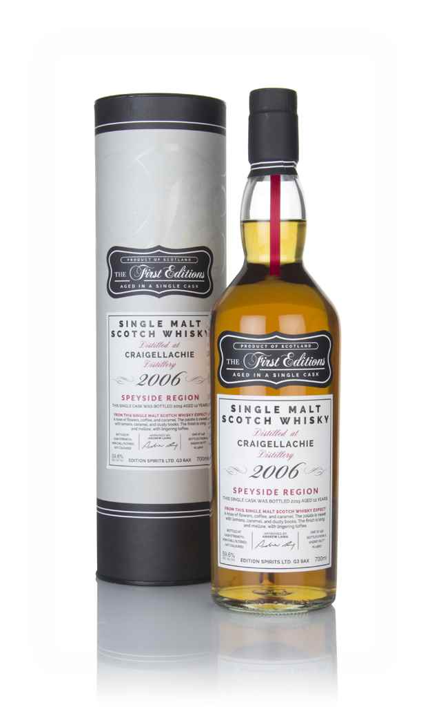 Craigellachie 12 Year Old 2006 (cask 15807) - The First Editions (Hunter Laing) 70cl product image