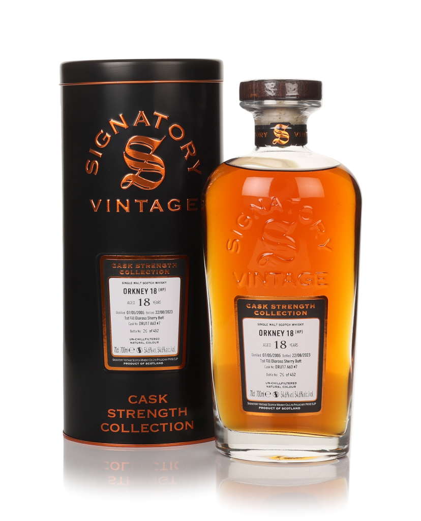 Secret Orkney 18 Year Old 2005 (cask DRU17/A63 #7) - Cask Strength Collection (Signatory) 70cl product image
