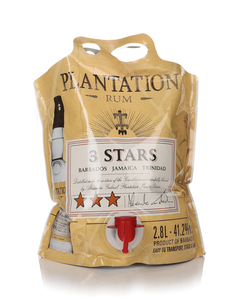 Plantation 3 Stars White Rum Pouch (2.8L) 280cl product image