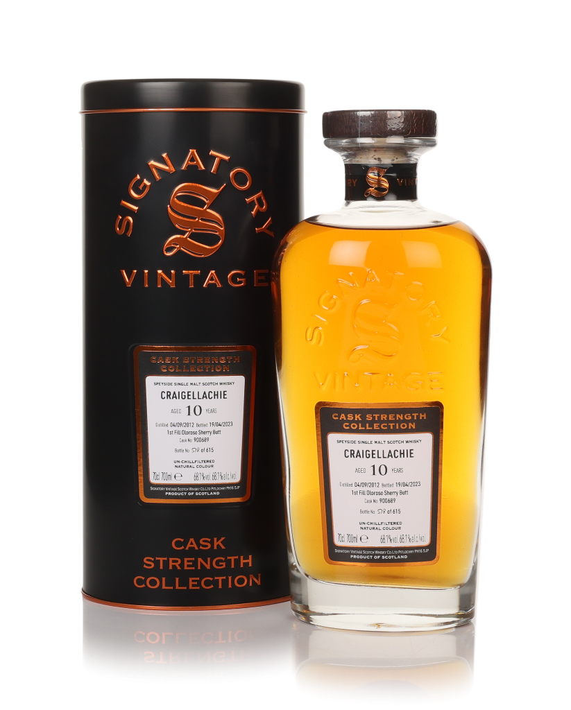 Craigellachie 10 Year Old 2012 (cask 900689) - Cask Strength Collection (Signatory) 70cl product image