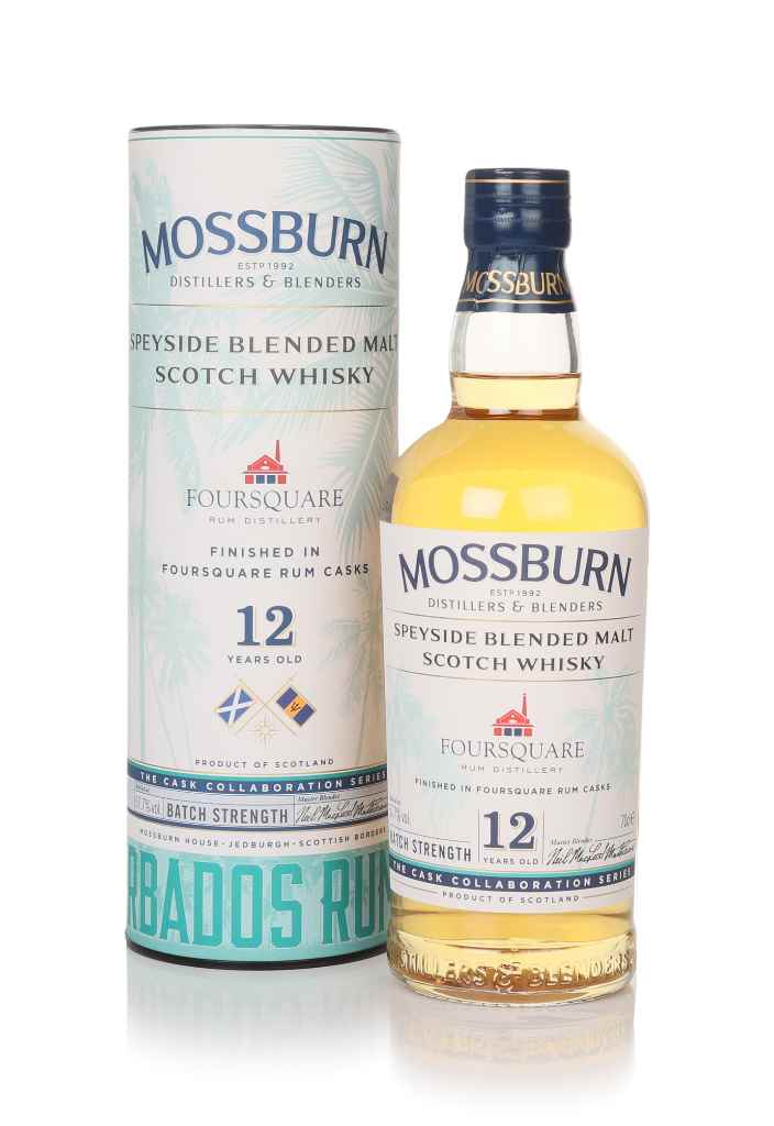 Mossburn 12 Year Old Foursquare Rum Cask Finish - The Cask Collaboration Series 70cl product image