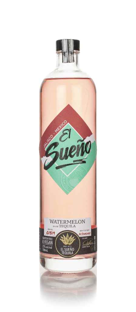 El Sueño Watermelon Tequila Liqueur (No Box / Torn Label) 70cl product image