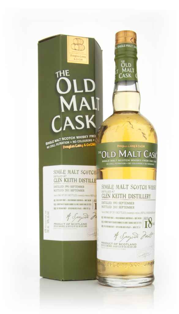 Glen Keith 18 Year Old 1993 - Old Malt Cask (Douglas Laing) 70cl product image