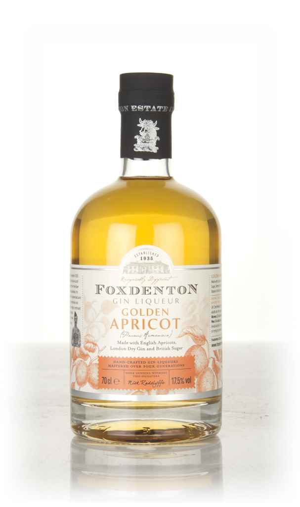 Foxdenton Golden Apricot Liqueur (No Box / Torn Label) 70cl product image