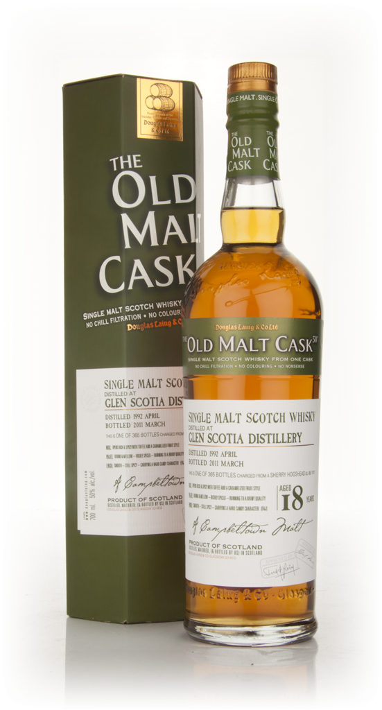 Glen Scotia 18 Year Old 1992 - Old Malt Cask (Douglas Laing)  70cl product image