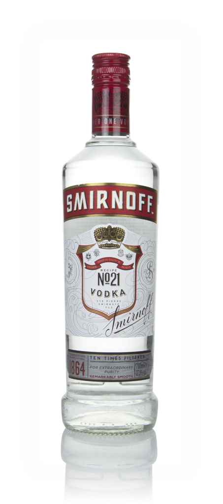 Smirnoff Red Vodka (No Box / Torn Label) 70cl product image