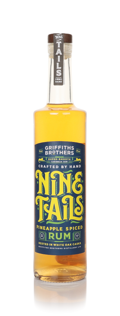 Griffiths Brothers Nine Tails Pineapple Spiced Rum 70cl product image