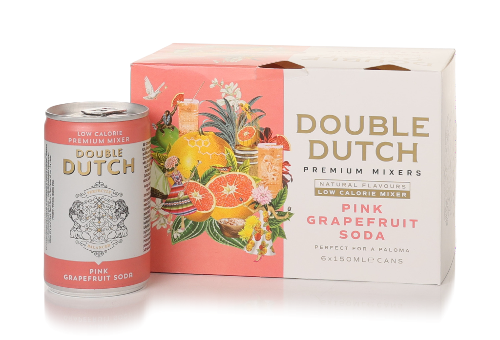Double Dutch Pink Grapefruit Soda (6x150ml) 90cl product image