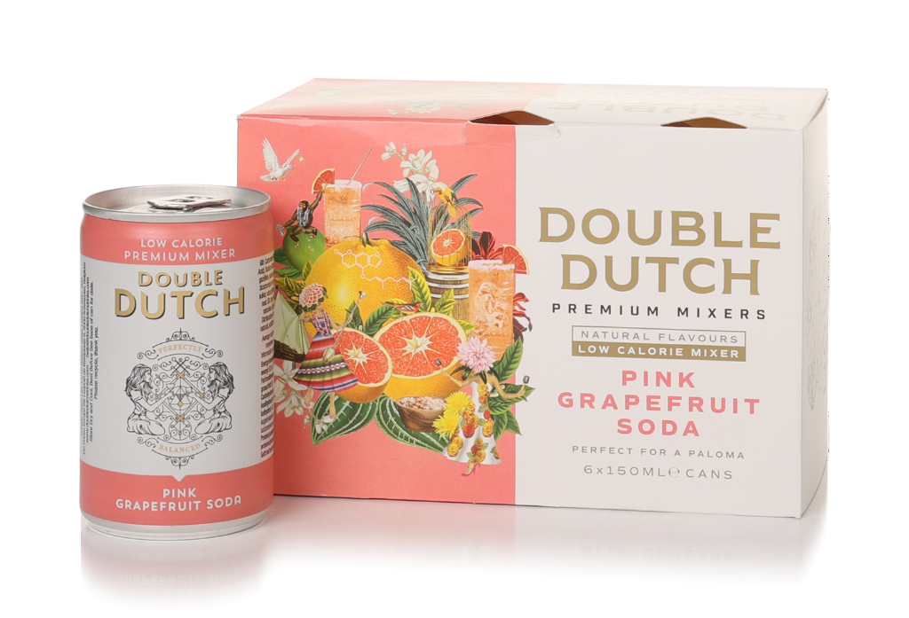 Double Dutch Pink Grapefruit Soda (6x150ml) 90cl product image
