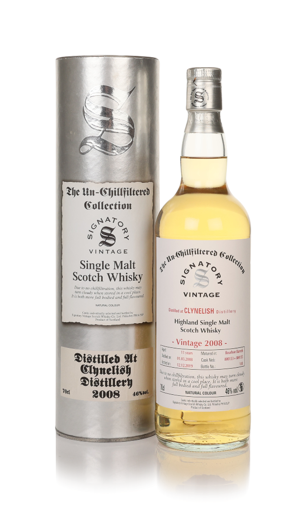 Clynelish 11 Year Old 2008 (casks 800133 & 800135) - Un-Chillfiltered Collection (Signatory) 70cl product image