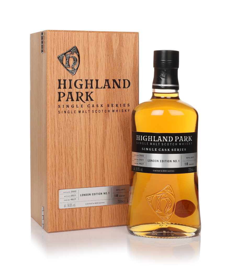 Highland Park 18 Year Old 2002 (cask 4627) Single Cask Series - London Edition No.1 70cl product image