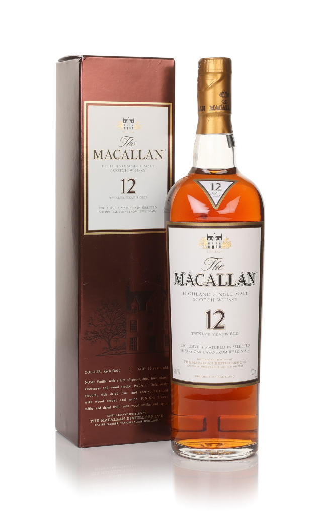 The Macallan 12 Year Old Sherry Oak - Late 2000s 70cl product image
