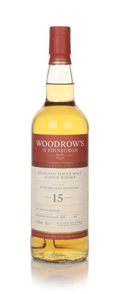 Royal Brackla 15 Year Old 2008 (cask 3872) - Woodrow's of Edinburgh 70cl product image
