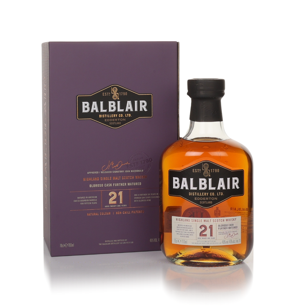 Balblair 21 Year Old 70cl product image
