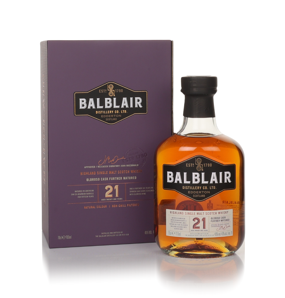 Balblair 21 Year Old 70cl product image