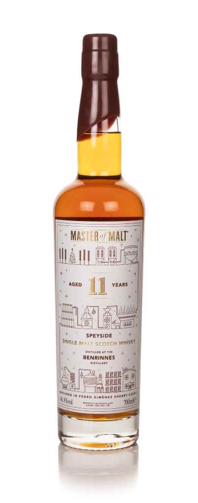 Benrinnes 11 Year Old (Master of Malt Christmas Bottling) 70cl product image