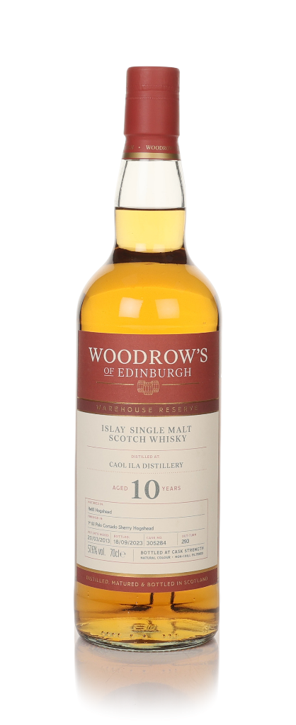 Caol Ila 10 Year Old 2013 (cask 305284) - Woodrow's of Edinburgh 70cl product image