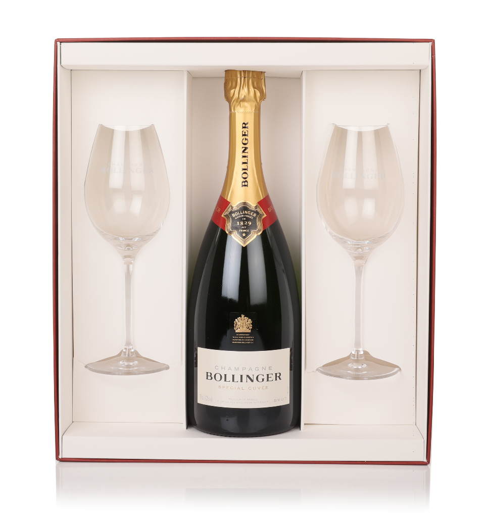 Bollinger Special Cuvée with 2x Elizabeth Glasses 75cl product image